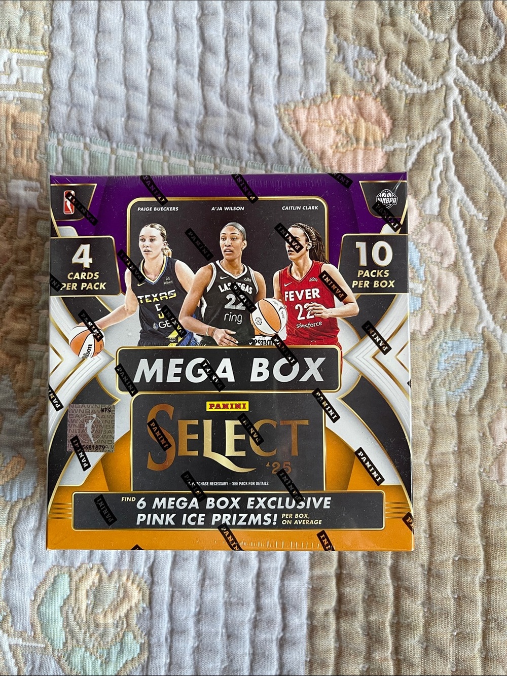 Panini Select WNBA Mega Box - Gold, Purple, Black